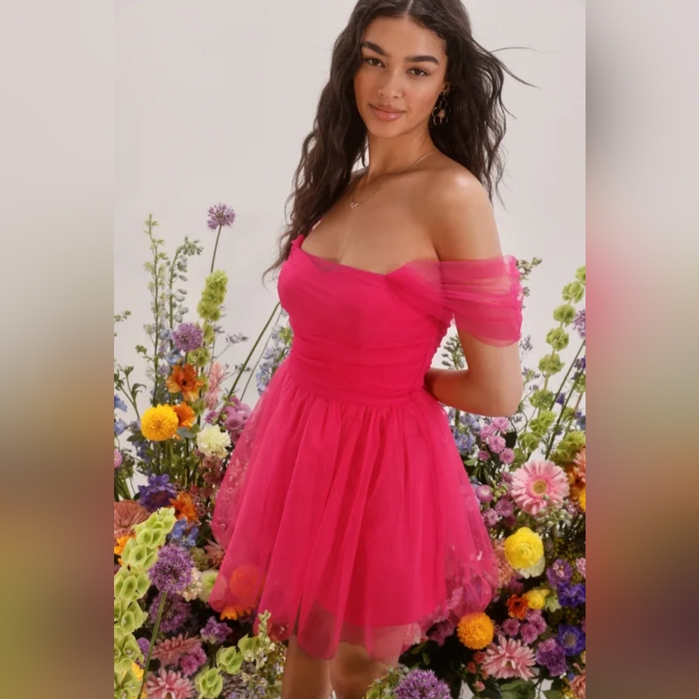 LULU'S TULLE BARBIE DRESS